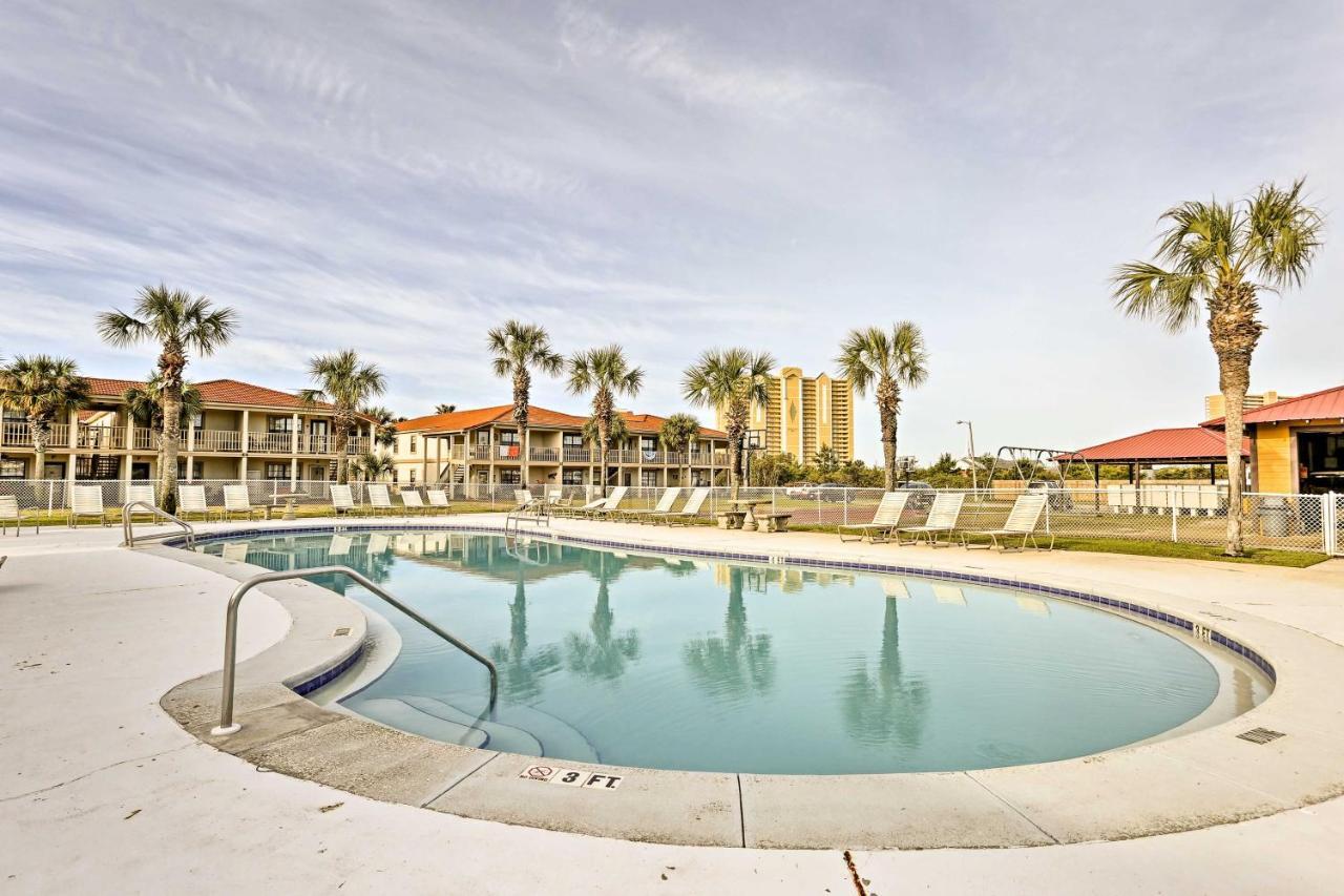 Panama City Beach Condo With Patio And Pool Access! Exterior photo
